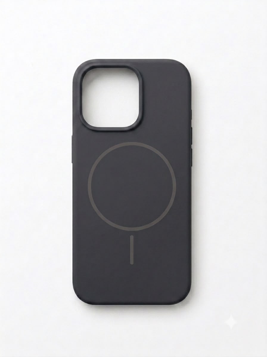Oil MagSafe silicon case