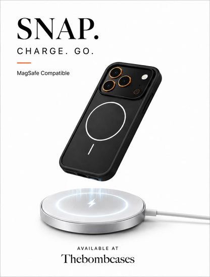 Oil MagSafe silicon case