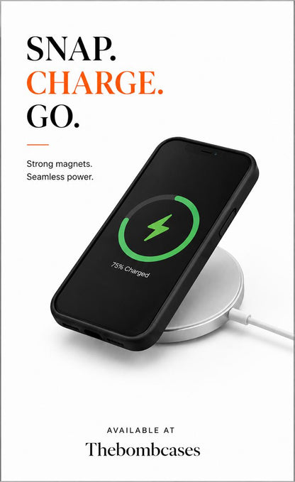Oil MagSafe silicon case